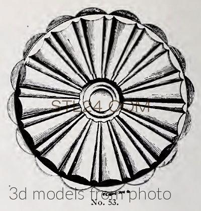 Розетки (ROSETTE_2299 -  | 3D model 3DSMAX / OBJ / STL) 3D модель для ЧПУ станка